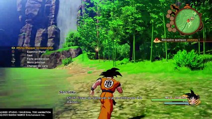 KAKAROT : partie de pêche avec San Gohan (gameplay)