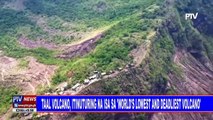 Taal Volcano, itinuturing na isa sa 'World's Lowest and Deadliest Volcano'