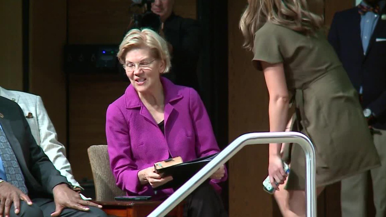 Warren Slips In Florida