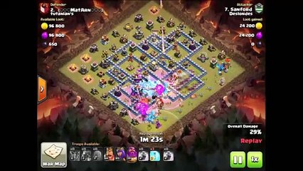 Deslondes January SC CWL War 4 - 2 star Hit ups