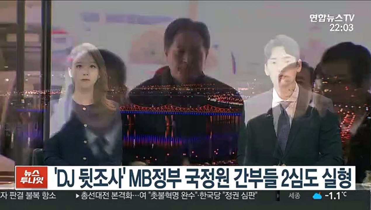 'DJ 뒷조사' MB정부 국정원 간부들 항소심도 실형
