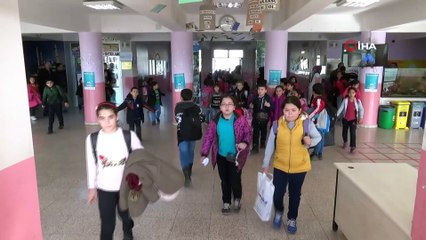 Öğrenci ve veliler teknolojiden uzak vakit geçirdi