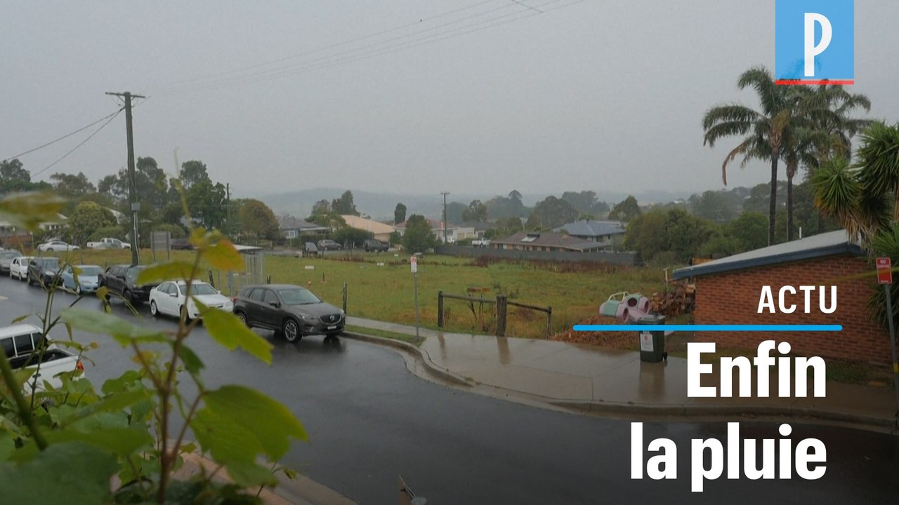 Incendies en Australie : la pluie soulage les habitants
