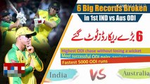 6 Big Records Broken in India vs Australia 1st ODI | India vs Australia 2020