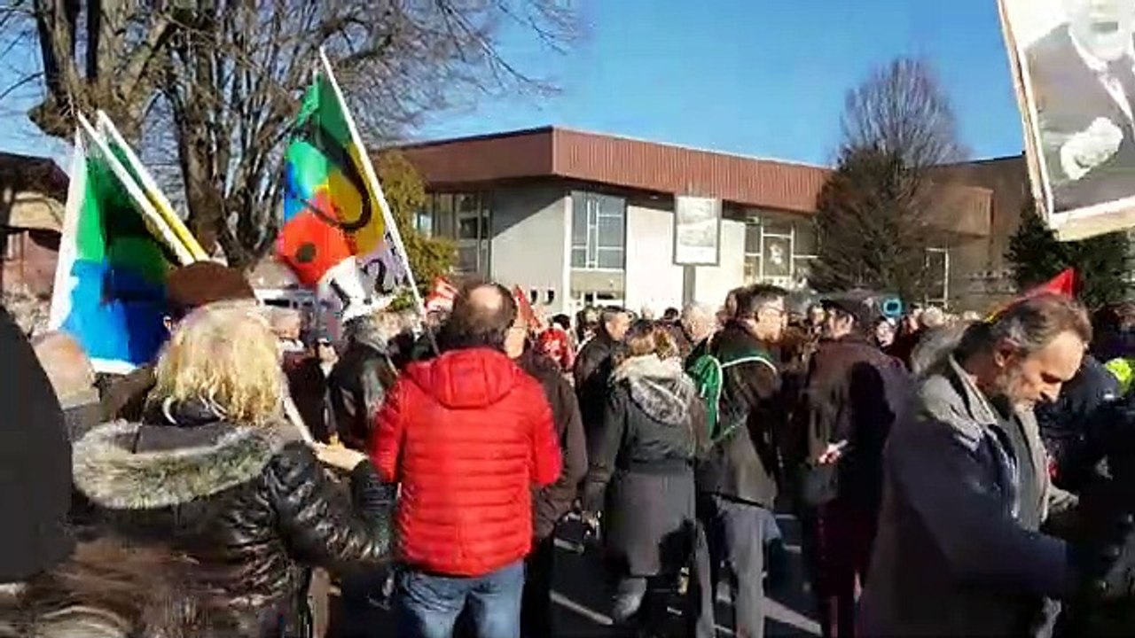 Manif à Chalon
