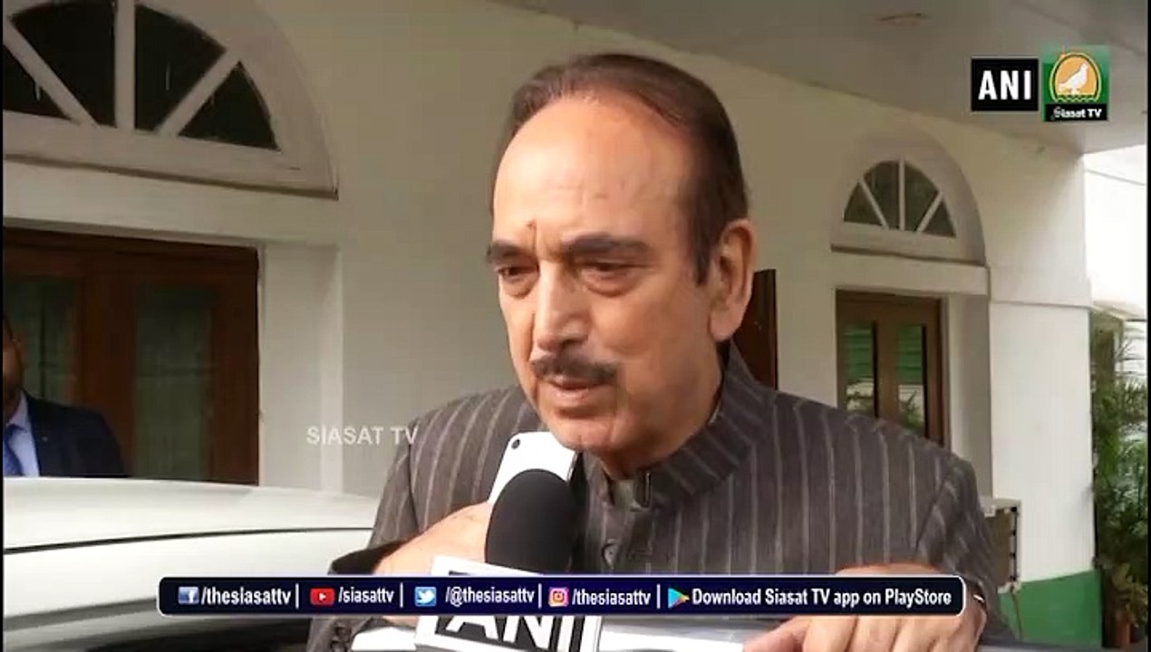 Whom will they meet, politicians are locked up: GN Azad on union ministers’ J&K visit