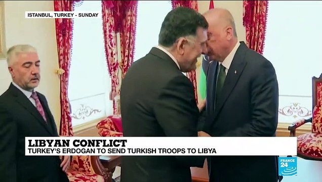 Libyan conflict: Turkey's Erdogan to send troops to Libya