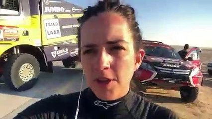 Cristina Gutiérrez analiza la etapa 11 del Dakar 2020