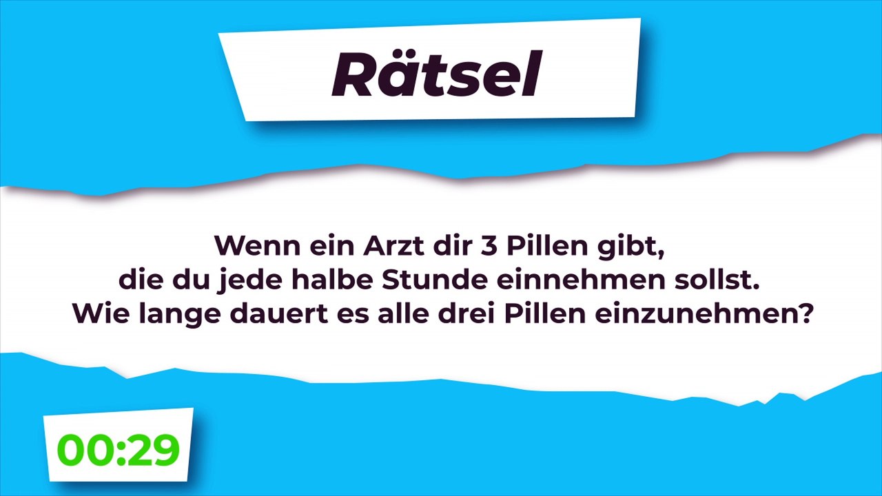 Rätsel: Pillen