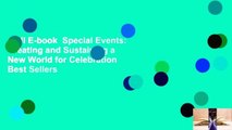 Full E-book  Special Events: Creating and Sustaining a New World for Celebration  Best Sellers