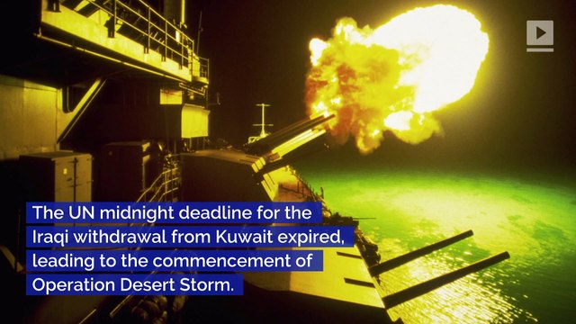 This Day in History: The Persian Gulf War Begins