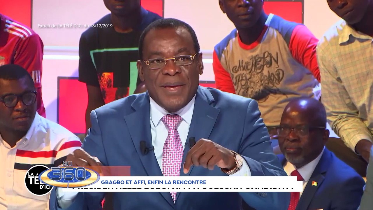 NCI 360 du 12 Janvier 2020. Invité  Aristide N'kenda et Bamba Idriss(Soir info) Partie 1