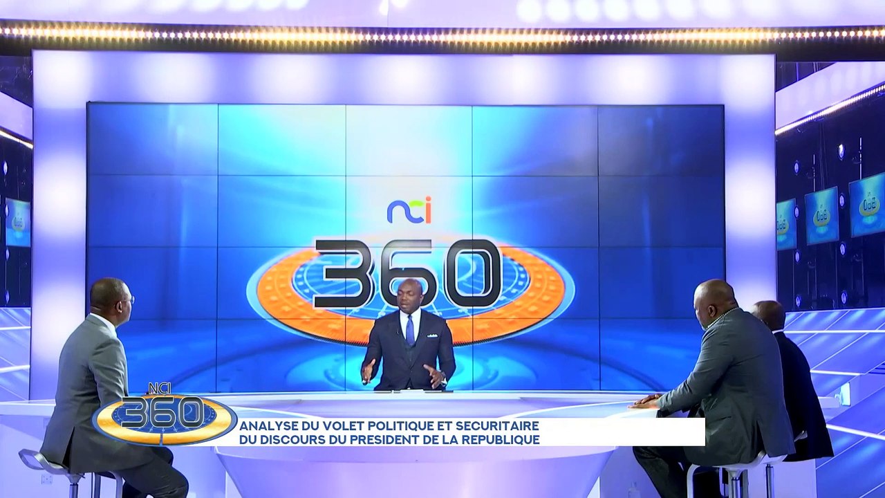 NCI 360 du 05 Janvier 2020. Invité  Sidi Tiémoko T., Ministre de la Communication et des Médias.