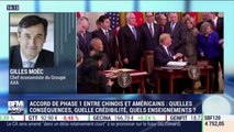 Gilles Moëc (Groupe AXA): Accord de phase 1 entre Chinois et Américains, quelles conséquences, quelle crédibilité, quels enseignements ? - 16/01