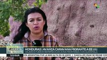 Más de 3.500 hondureños migrantes llegan a la frontera con Guatemala