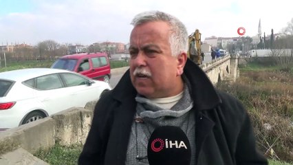 450 Yıllık Taş Köprü Ağır Vasıta Geçişine Kapatıldı