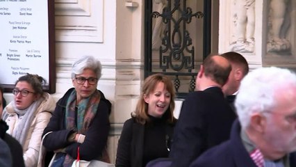 Prince Edward departs Criterion Theatre