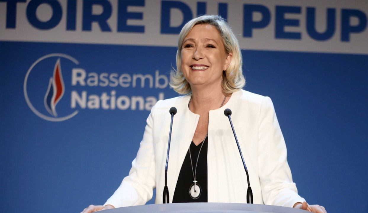Marine Le Pen se présente aux élections présidentielles de 2022