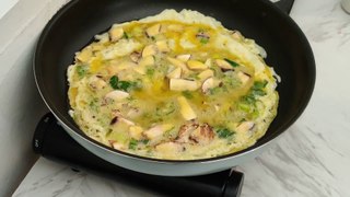 How to make an omelette EASY QUICK & DELICIOUS!Healthy source Protein!