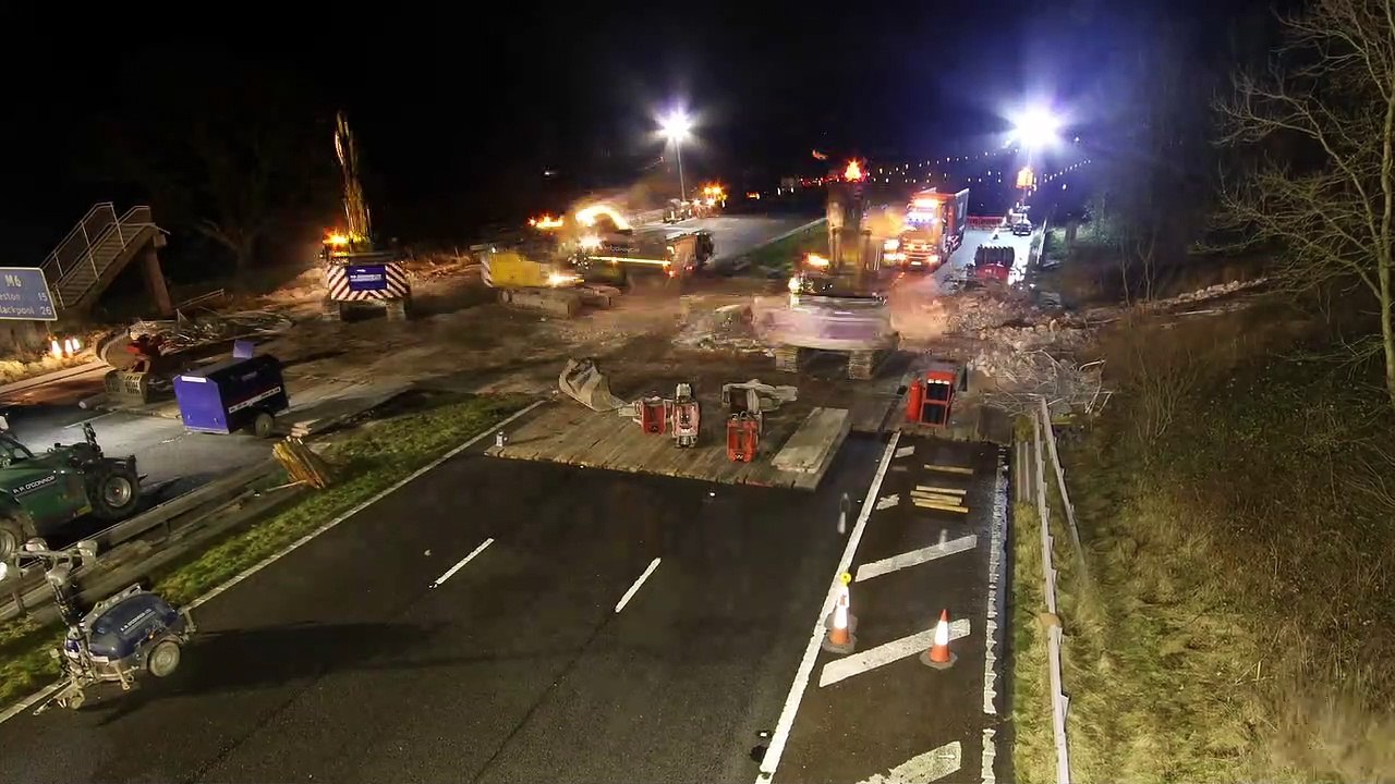 Bridge demolition