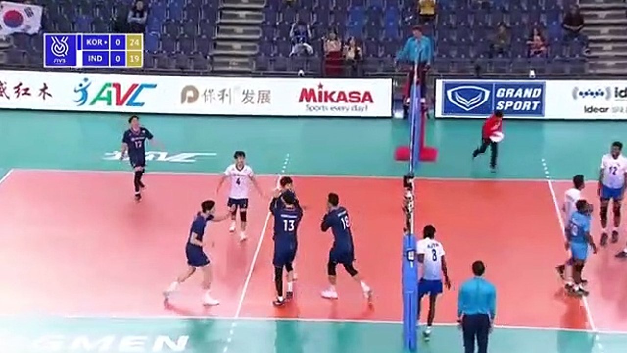 Korea vs. India - Highlights | AVC Men's Tokyo Volleyball Qualification 2020