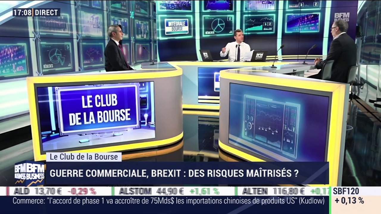 Le Club de la Bourse: accord de phase 1 entre Chinois et Américains, quelles conséquences, quelle crédibilité et quels enseignements ? - 16/01