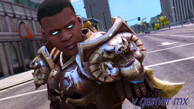 GTA 5 -marvel superheroes- female superheroes - Kratos VS Perses