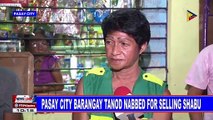 Pasay City barangay tanod nabbed for selling shabu