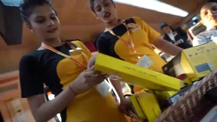 India's First PRIVATE TRAiN with Lady Hostess Flying Beast