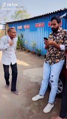 Funny video old grandfather