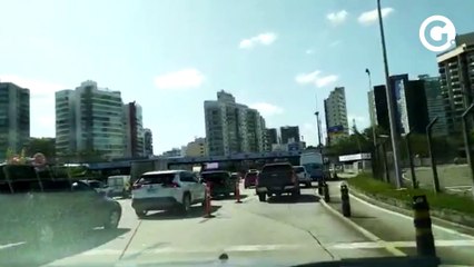 Pedágio causa retenção na 3ª Ponte