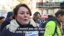 Retraites: paroles de manifestants à Paris
