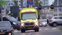 Ce conducteur d'ambulance conduit façon pilote de rallye