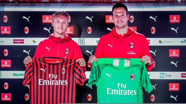 Kjær and Begović: the official presentation