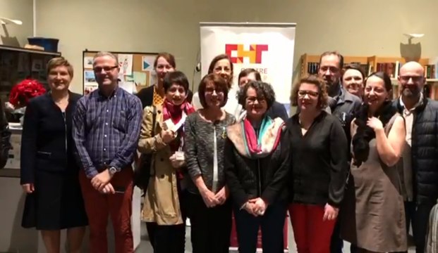 Cérémonie des vœux et remise de médailles à l'hôpital de Troyes