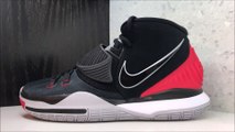 Nike Kyrie 6 Bred Sneaker Detailed Review