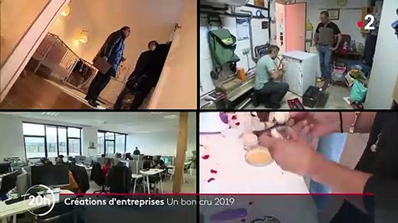 Économie : un nombre record de créations d'entreprises en 2019
