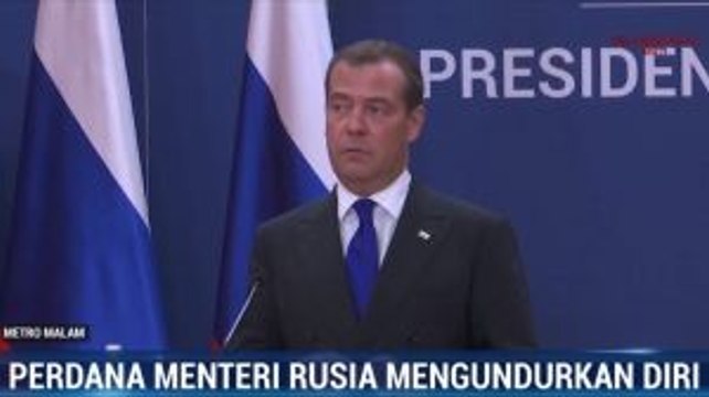 Perdana Menteri Rusia Mengundurkan Diri