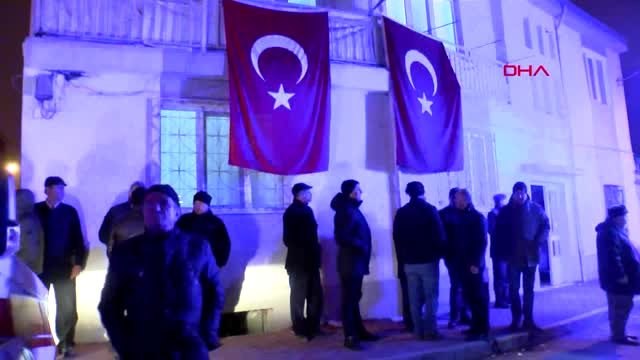 Eskişehir'e şehit ateş düştü