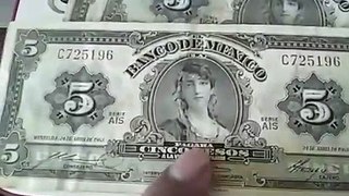 Historia del billete de la Gitana - billete 5 pesos de la Gitana