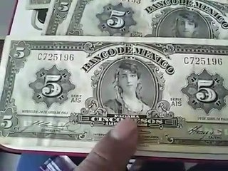 Historia del billete de la Gitana - billete 5 pesos de la Gitana