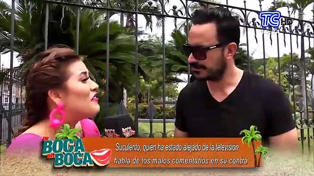 Suculento habla de los malos comentarios en su contra en redes sociales