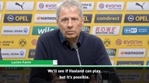 Favre teases Haaland Bundesliga debut