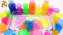 Mixing All Color Slime Smoothie for Kids