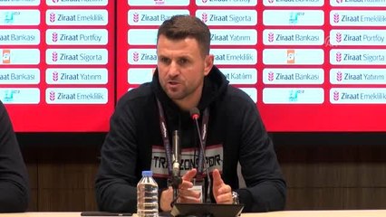 Trabzonspor-Yukatel Denizlispor maçının ardından