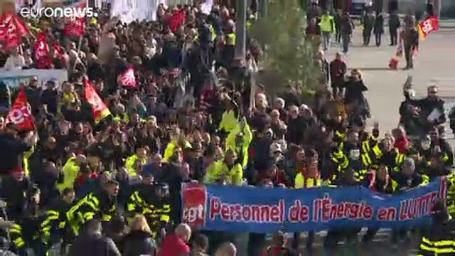 Профсоюзы Франции не отступают
