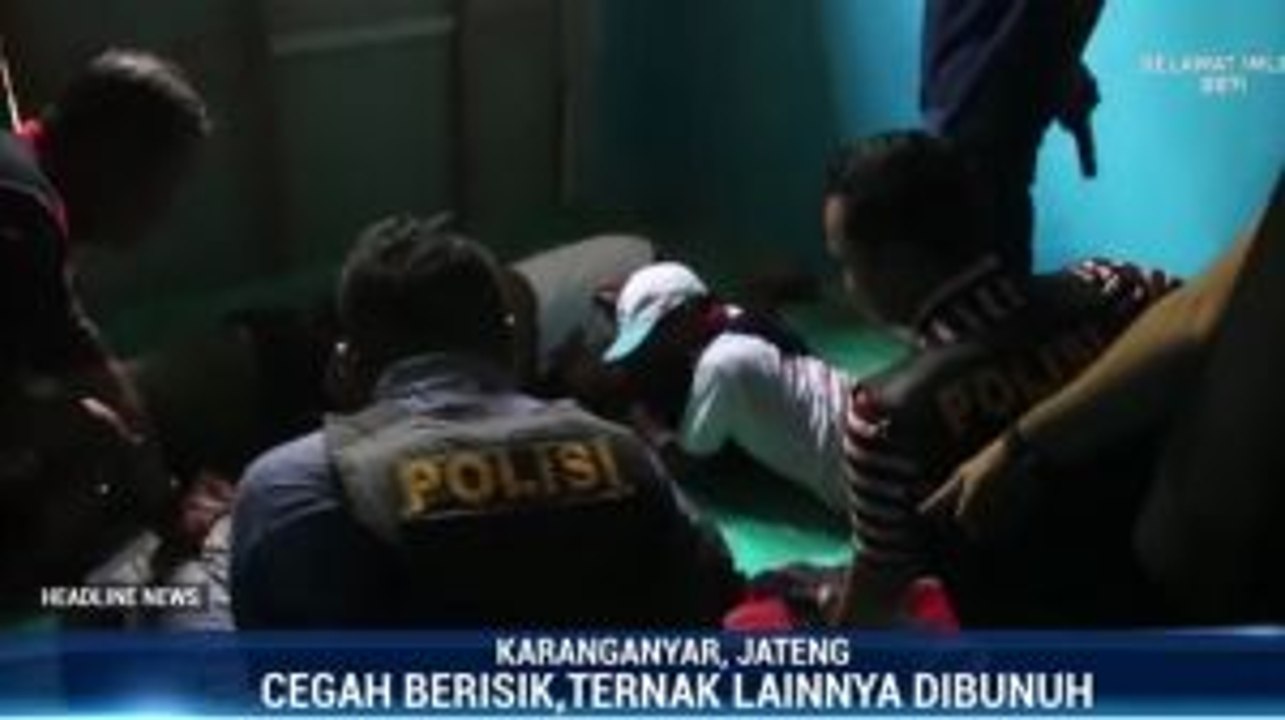 Polres Karanganyar Tangkap Komplotan Ternak Sadis