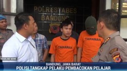 Polisi Tangkap Pembacok Pengendara Motor di Bandung