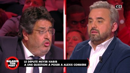 Meyer Habib, ancien vice-président du CRIF face à Alexis Corbière