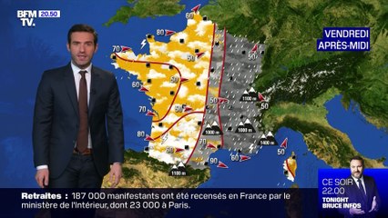 La météo pour ce vendredi 17 janvier 2020